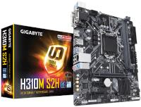 GIGABYTE H310M-S2H DDR4 USB3.1 m.2 NVMe 1151P 8-9 NESİL ANAKART - 1